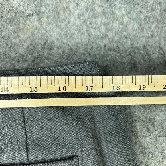 Chico's Pants Womens 14 Gray Flare Boot Cut Trousers Office Ladies Dress Slacks - Picture 8 of 10